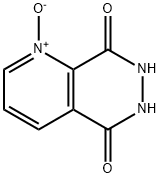 1,8-dihydroxypyrido[2,3-d]pyridazin-5-one Struktur