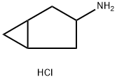 BICYCLO[3.1.0]HEXAN-3-AMINE HYDROCHLORIDE,89676-80-2,结构式