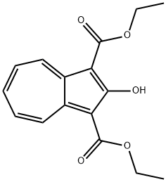 2-羟基-1,3-二酯基薁 结构式