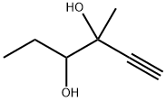 3-METHYL-HEX-1-YNE-3,4-DIOL 化学構造式