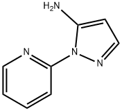 2-Pyridin-2-yl-2H-pyrazol-3-ylamine Struktur