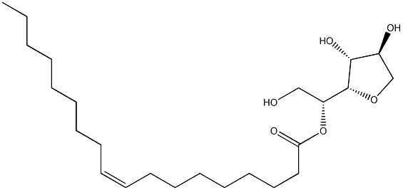 失水山梨醇油酸酯 peg-20 结构式