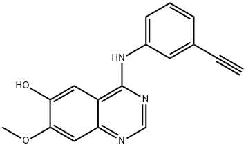 4-(3-ethynylphenylamino)-7-methoxyquinazolin-6-ol|4-(3-乙炔基苯基胺基)-7-甲氧基喹唑啉-6-醇