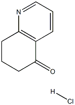 7,8-二氢-6H-喹啉-5-酮盐酸盐 结构式