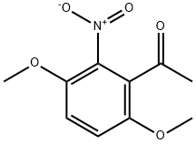 1-(3,6-DIMETHOXY-2-NITROPHENYL)ETHANONE 结构式