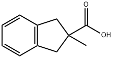 2-Methyl-indan-2-carboxylic acid Structure