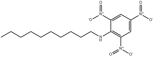 N-DECYL-2,4,6-TRINITROANILINE Struktur