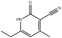 6-Ethyl-4-methyl-2-oxo-1,2-dihydro-pyridine-3-carbonitrile Structure
