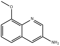 8-甲氧基喹啉-3-胺, 91818-21-2, 结构式