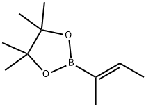 (Z)-2-(丁-2-烯-2-基)-4,4,5,5-四甲基-1,3,2-二氧杂硼烷, 91890-00-5, 结构式