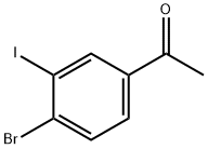 1-(4-Bromo-3-iodo-phenyl)-ethanone 结构式