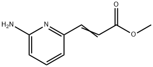 methyl 3-(6-aminopyridin-2-yl)acrylate Struktur