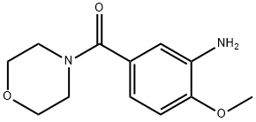 2-甲氧基-5-(吗啉-4-羰基)苯胺, 926211-47-4, 结构式
