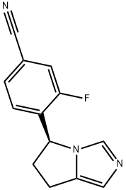 928134-66-1 Benzonitrile,4-[(5S)-6,7-dihydro-5H-pyrrolo[1,2-c]imidazol-5-yl]-3-fluoro-