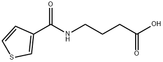 4-(thiophene-3-carboxamido)butanoic acid Structure