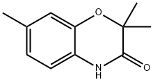 2,2,7-三甲基-2H-苯并[B][1,4]噁嗪-3(4H)-酮, 932384-35-5, 结构式