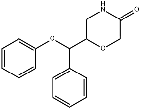 93886-29-4 6-(Phenoxy(phenyl)methyl)morpholin-3-one