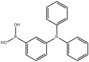 3-硼酸三苯胺 结构式