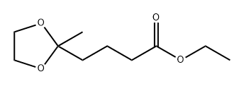ethyl 4-(2-methyl-1,3-dioxolan-2-yl)butanoate Structure
