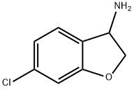 6-Chloro-2,3-dihydro-benzofuran-3-ylamine Structure