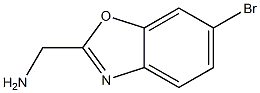 6-溴苯并噁唑-2-甲胺,944907-49-7,结构式