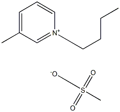 1-Butyl-3-methylpyridinium methanesulfonate
 Structure