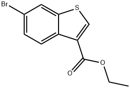 乙基 6-溴-1-苯并噻吩-3-甲酸基酯, 946427-88-9, 结构式