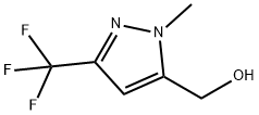 (1-Methyl-3-trifluoromethyl-1H-pyrazol-5-yl)-methanol Structure