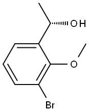 (S)-1-(3-溴-2-甲氧基苯基)乙-1-醇, 952103-45-6, 结构式