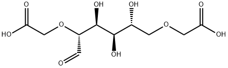 2,6-Bis-O-(carboxymethyl)-D-glucose Struktur