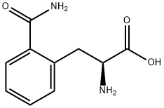 (S)-2-氨基-3-(2-氨基甲酰基苯基)丙酸, 959581-86-3, 结构式