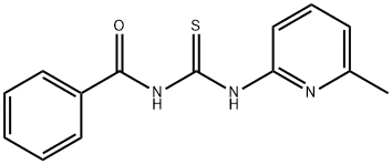 Benzamide, N-[[(6-methyl-2-pyridinyl)amino]thioxomethyl]-