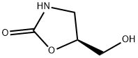 (5S)-5-(hydroxymethyl)-1,3-oxazolidin-2-one Struktur
