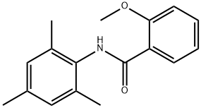 2-METHOXY-2',4',6'-TRIMETHYLBENZANILIDE Struktur