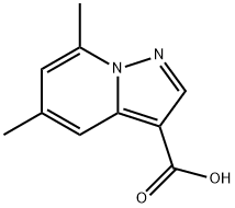 5,7-Dimethylpyrazolo[1,5-a]pyridine-3-carboxylic acid Structure
