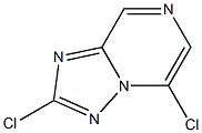 2,5-Dichloro-[1,2,4]triazolo[1,5-a]pyrazine Struktur