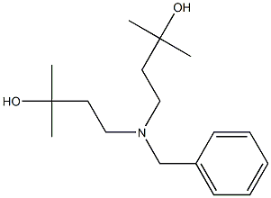 4,4'-(benzylazanediyl)bis(2-methylbutan-2-ol) Structure