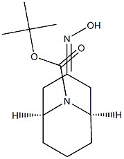 (1R,5S,Z)-tert-butyl 3-(hydroxyimino)-9-azabicyclo[3.3.1]nonane-9-carboxylate,,结构式