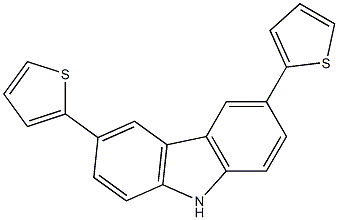 3,6-Di(2-thienyl)carbazole Structure