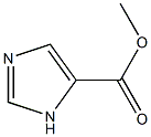 1H-咪唑-5-羧酸甲酯, , 结构式