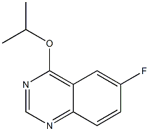 6-fluoro-4-isopropoxy-quinazoline Structure