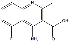 4-Amino-5-fluoro-2-methyl-quinoline-3-carboxylic acid