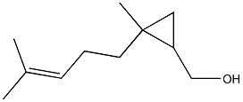 (2-methyl-2-(4-methylpent-3-enyl)cyclopropyl)methanol|