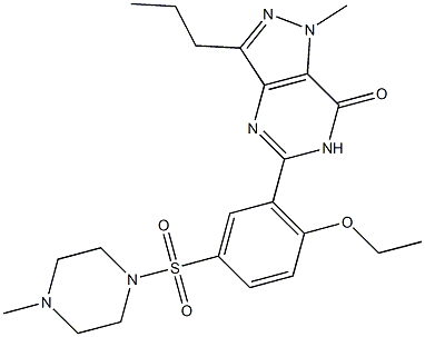 sildenafil impurity I Struktur