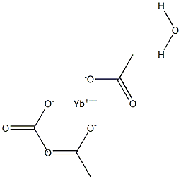 Ytterbium(III) acetate hydrate 99.95% trace metals basis Struktur