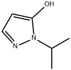 1-isopropyl-1H-pyrazol-5-ol Structure