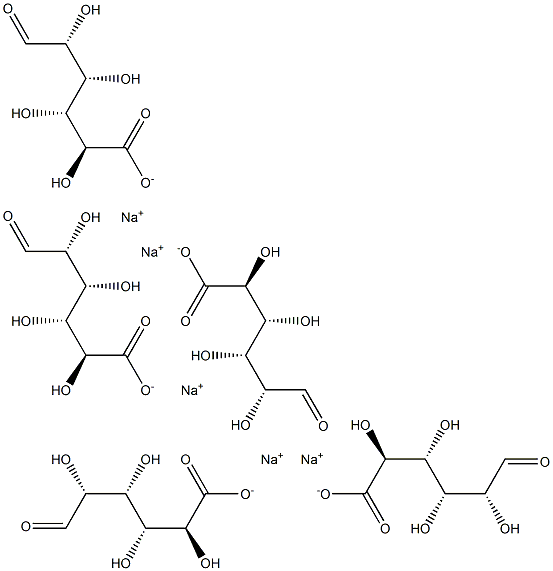 L-pentaguluronic acid pentasodium salt Struktur