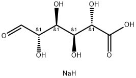 D-mannuronic acid sodium salt Struktur