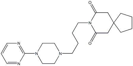 丁螺环酮EP杂质F, , 结构式