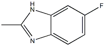 6-Fluoro-2-methyl-1H-benzoimidazole Structure